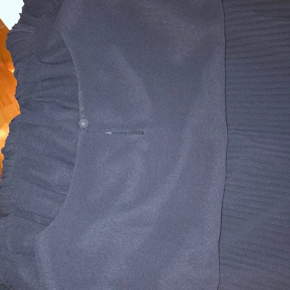 Ann Taylor Petite Pleated Flare Dress - Picture 10 of 11